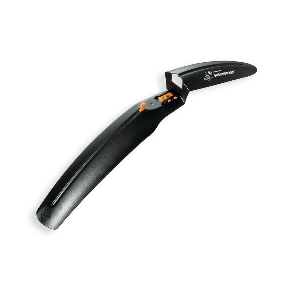 SKS Shockboard Vorderrad-Steckblech 26 Zoll ca. 80 mm Befestigung Gabelrohr schwarz