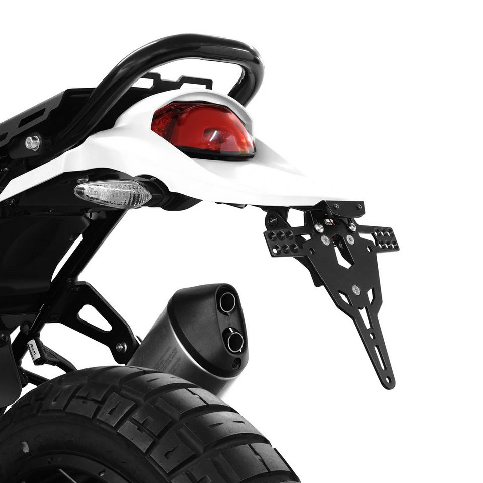 ZIEGER Pro Kennzeichenhalter Ducati DesertX schwarz pulverbeschichtet