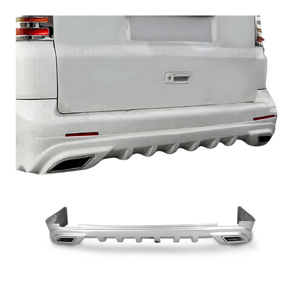 OMAC Heckstoßstange Unterfahrschutz Spoiler Lippe VW T6 Transporter 2015-2019 Liniert 1-St.