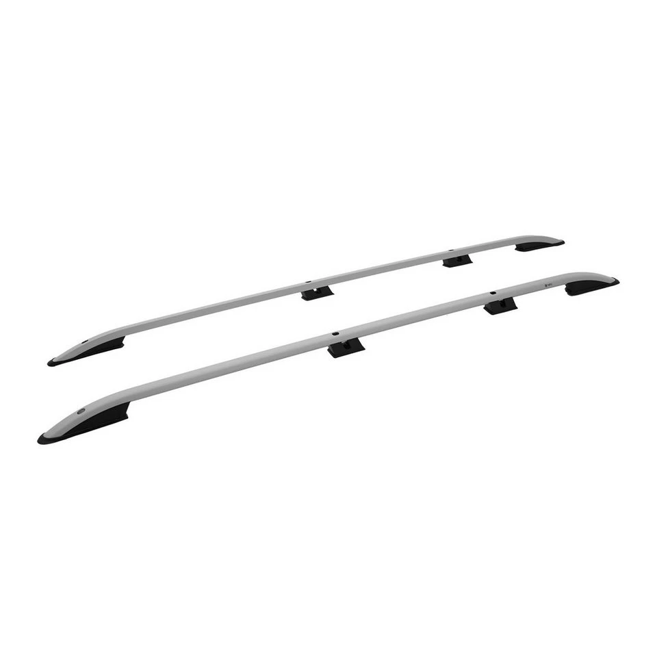 TURTLE Dachbox-Halterung Volkswagen Multivan T7 2022-2024 Dachreling Grau Schwarz