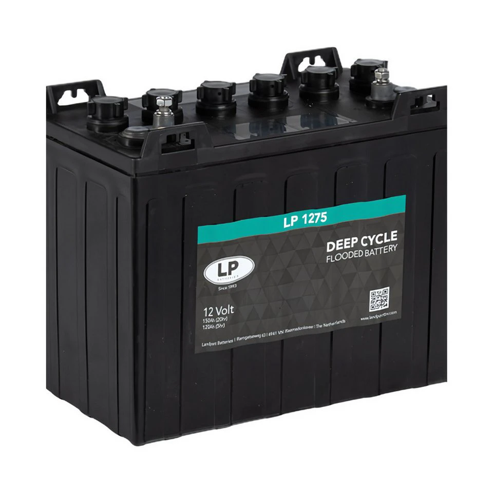 Landport LP 1275 Traktionsbatterie 12V 150Ah Deep Cycle Bleiakku