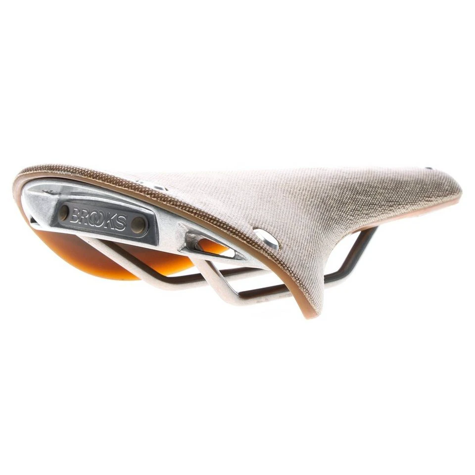 Brooks Cambium Fahrradsattel Naturkautschuk natur & slate 16,2 x 28,3 x 5,2 cm