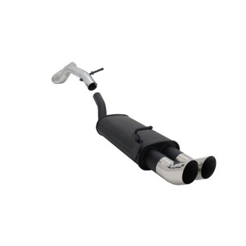 OMAC Auspuff-Flexrohr Novus Sportauspuff Audi A3 Seat Leon VW Golf 4 New Beetle 2x76mm