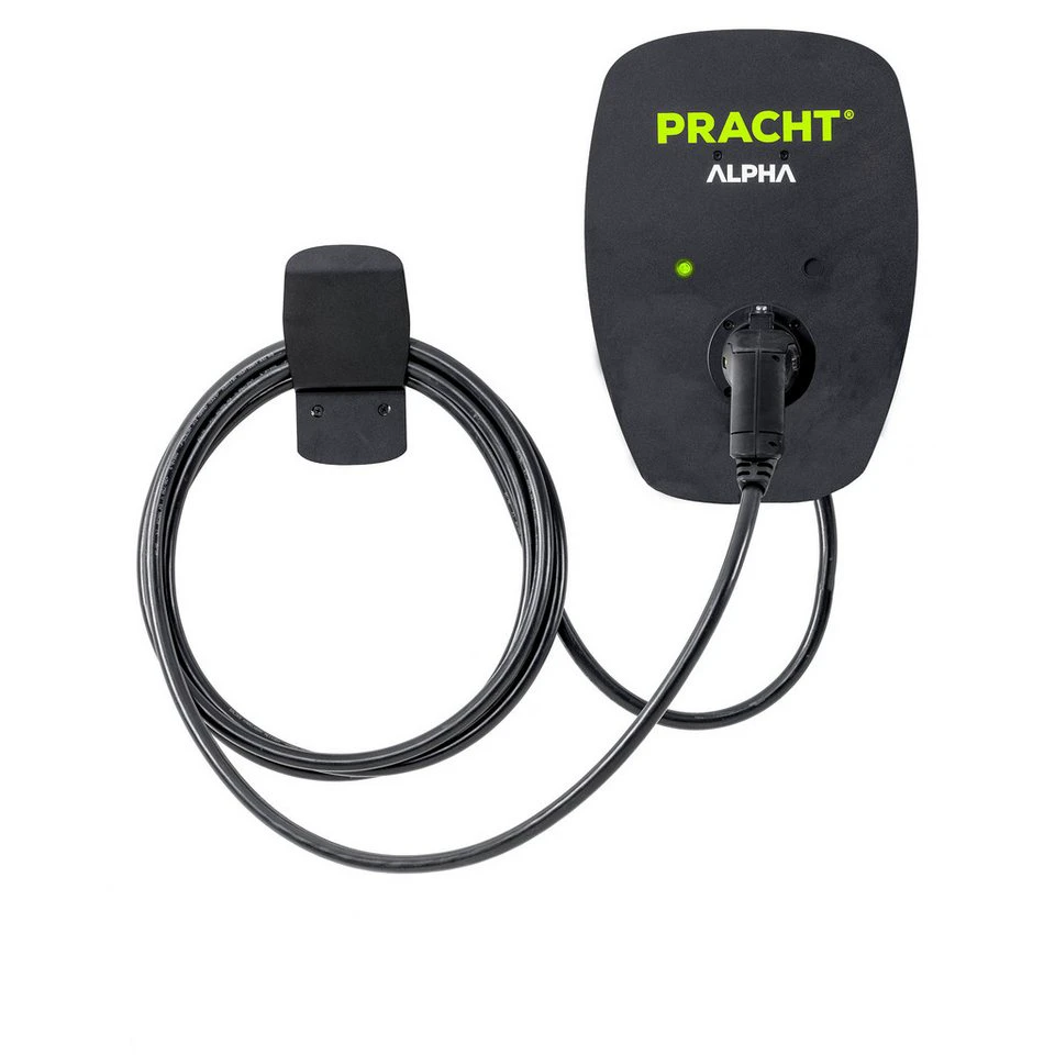 PRACHT Wallbox ALPHA MONO 2,3–11 kW 5,5 m Kabel RFID