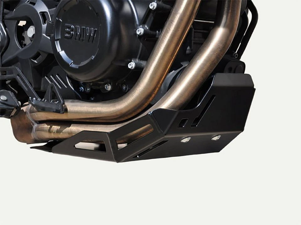 ZIEGER Motorschutz BMW F 800 GS Adventure schwarz Aluminium 3 mm