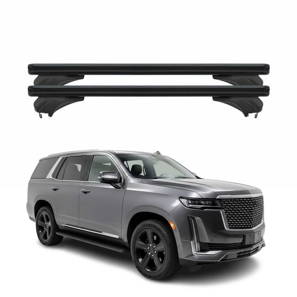 OMAC Dachträger Cadillac Escalade V 2022-2025 2 tlg (2-St) Aluminium Anti-Diebstahlschloss