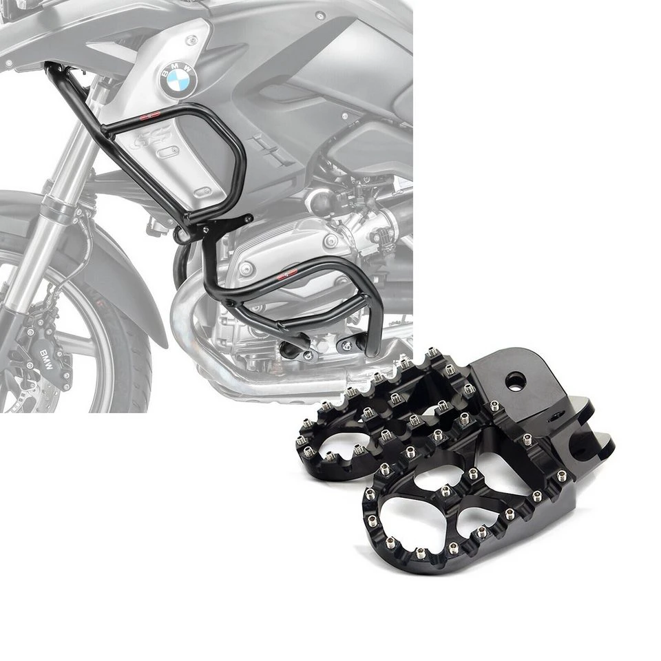 Motoguard Motor-Schutzhülle Set Sturzbügel L2 für BMW R 1200 GS 08-12 oben und unten