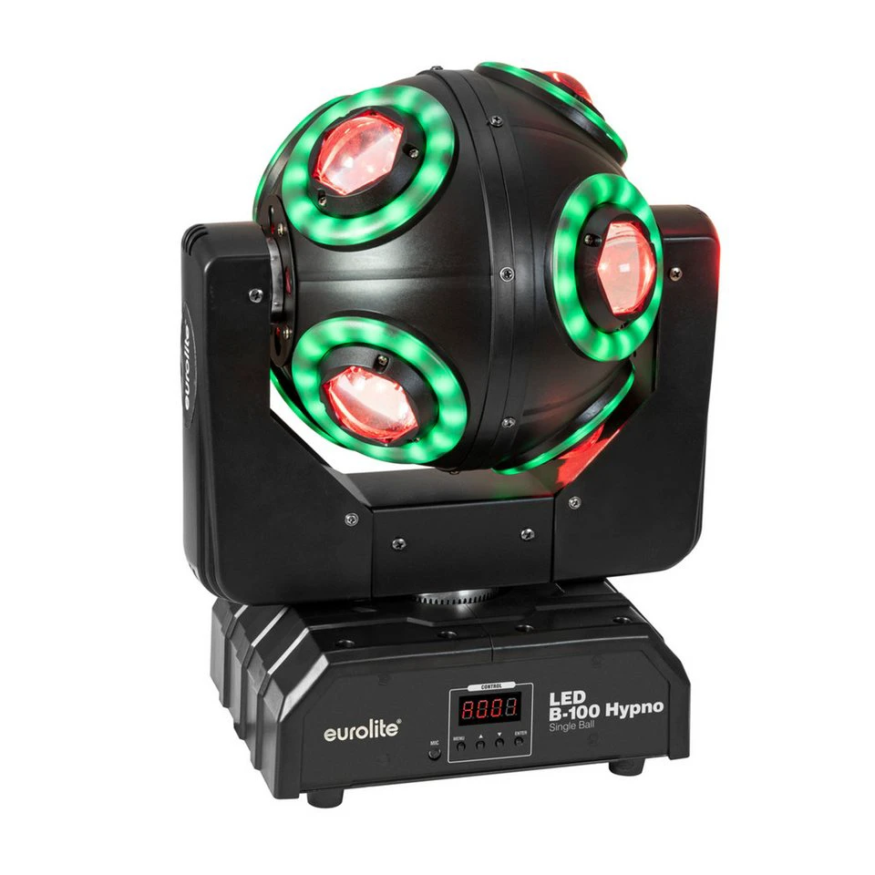 EUROLITE LED B-100 Hypno Single Ball Strahleneffekt Showeffekt
