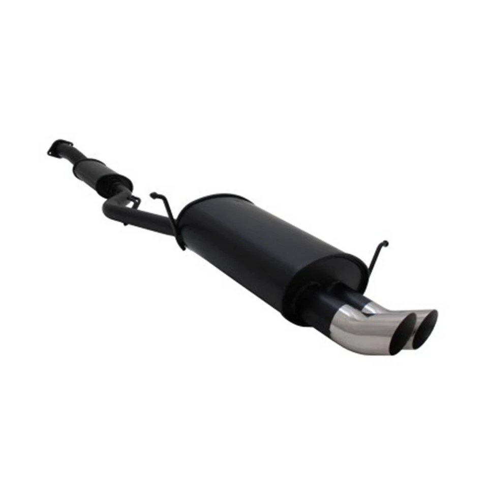 OMAC Novus Sportendschalldämpfer BMW E36 Compact 318Ti 2x76mm Edelstahl EG-Genehmigung