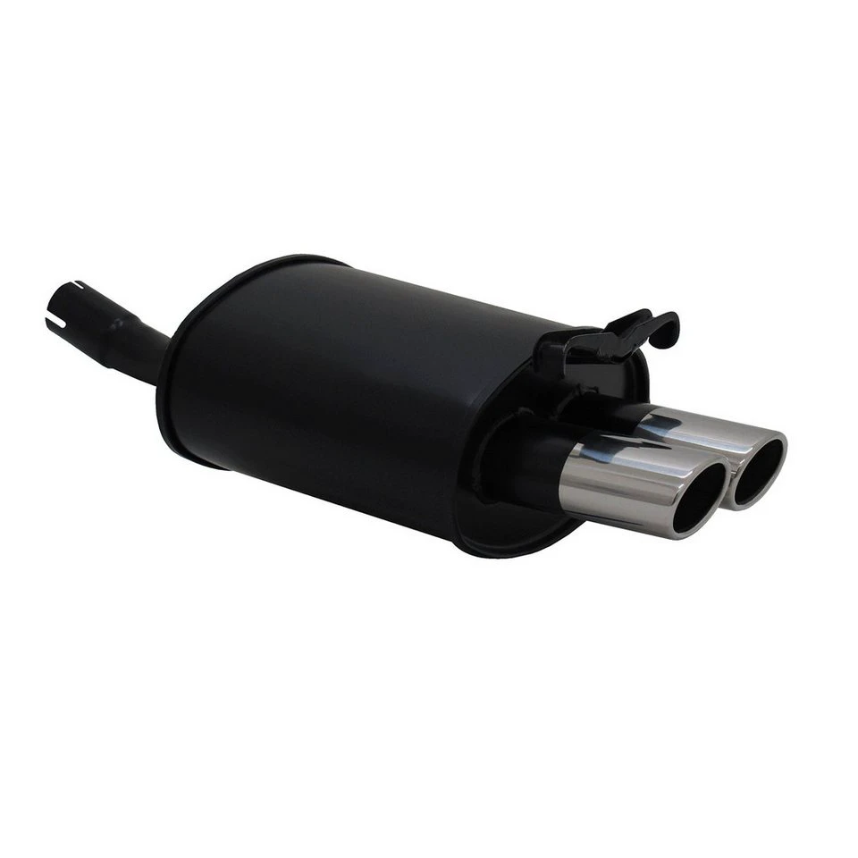 OMAC Novus Sportendschalldämpfer Mercedes SLK R170 2x76 mm Edelstahl EG-Betriebserlaubnis