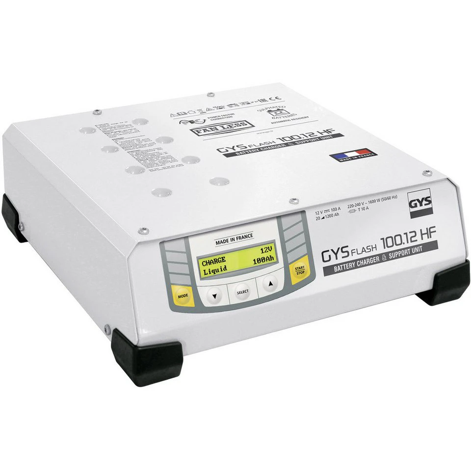 GYS GYSFLASH 100.12 HF 029415 Automatikladegerät 12 V 100 A Autobatterie-Ladegerät