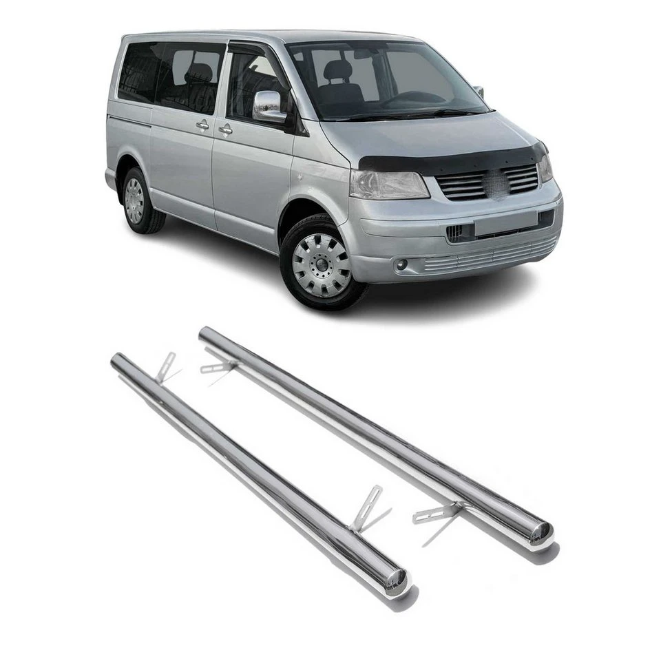 OMAC Trittbretter VW Transporter T5 2003-2010 L1 Stahl 2-tlg. fahrzeugspezifisch