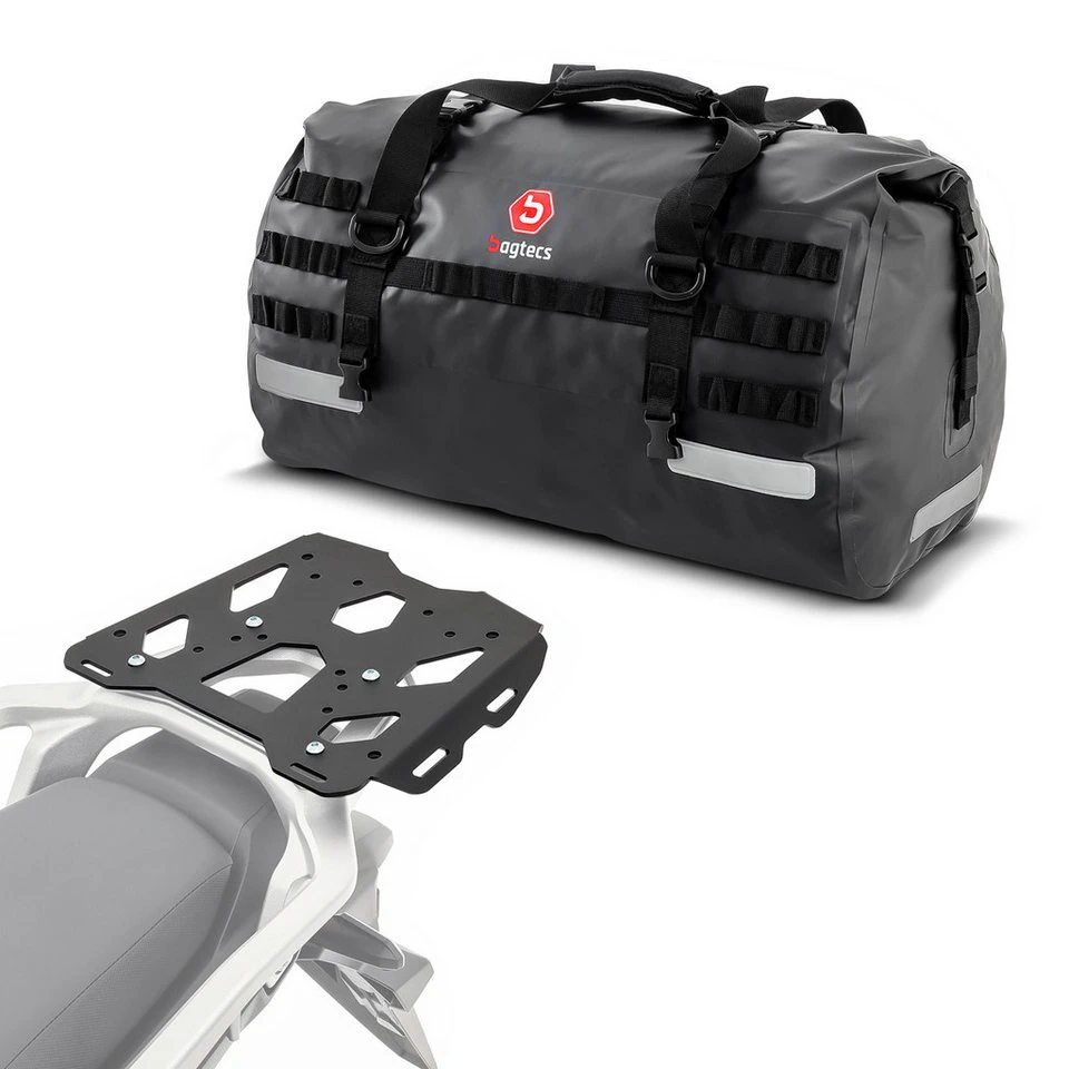 Bagtecs Topcase Set XB50 Gepäckbrücke Hecktasche Honda Transalp XL 750 2023-2025