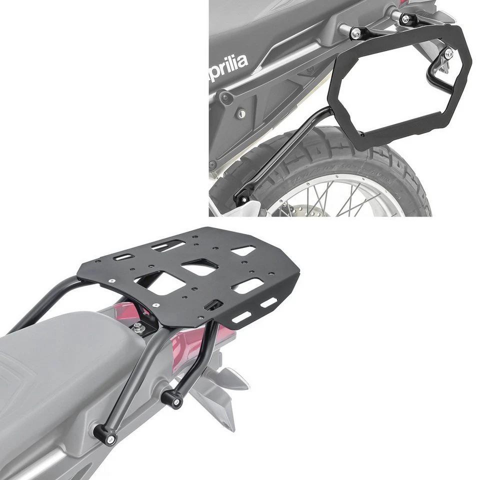 Craftride Kofferträger Aprilia Tuareg 660 Rally 22-25 mit Gepäckträger für Topcase