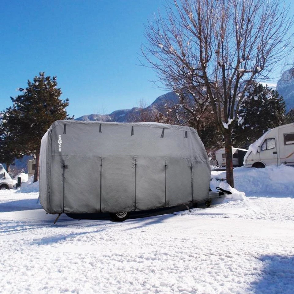 BRUNNER Wohnmobilschutzhülle 6M 550-600 cm 4-lagig wasserabweisend