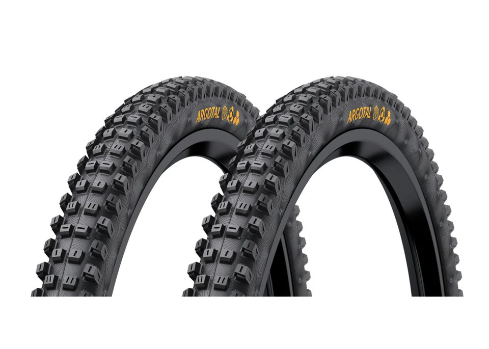 CONTINENTAL Argotal Enduro Fahrradreifen 2 Stück 60-622 Soft TLR Faltreifen 29x2.40 Tubeless Ready