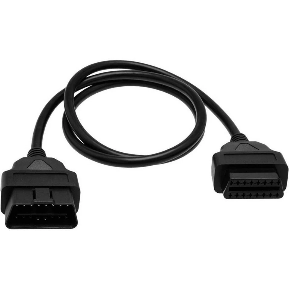 Adapter Universe OBD2-Diagnosegerät Verlängerungskabel 7300 mit Stecker und Buchse