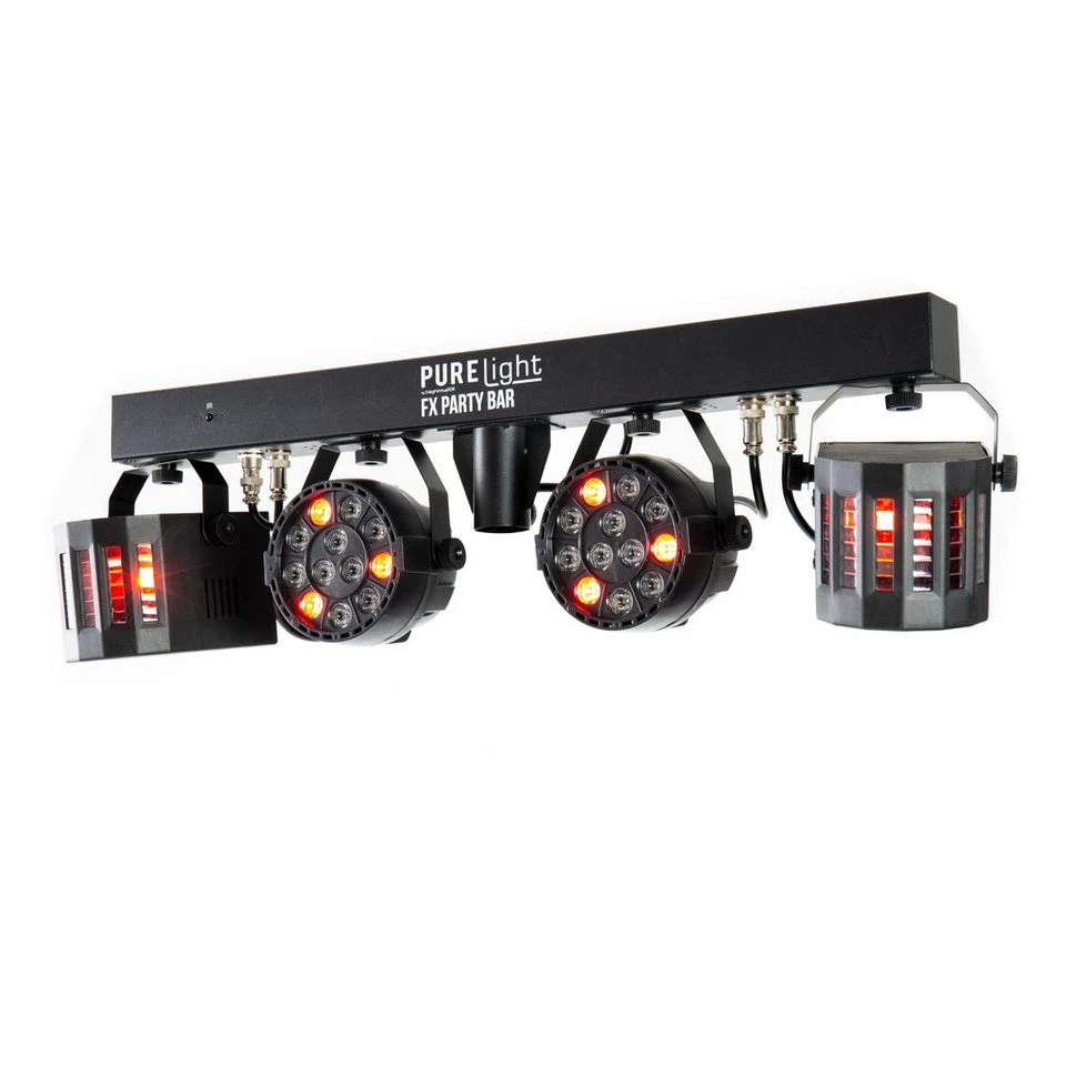 PURElight LED Scheinwerfer FX Party Bar LED PARs LED-Derbys DMX-Steuerung
