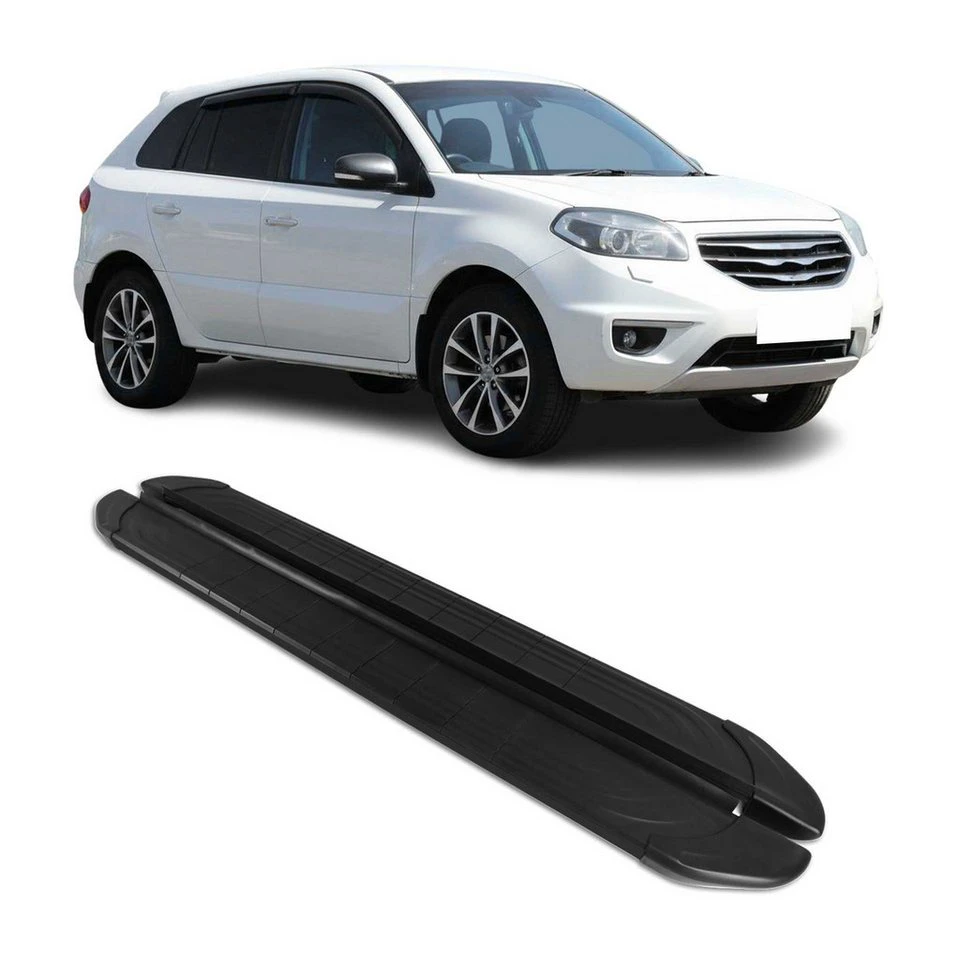 OMAC Trittbretter Renault Koleos 2006-2018 Aluminium 2tlg rutschfest