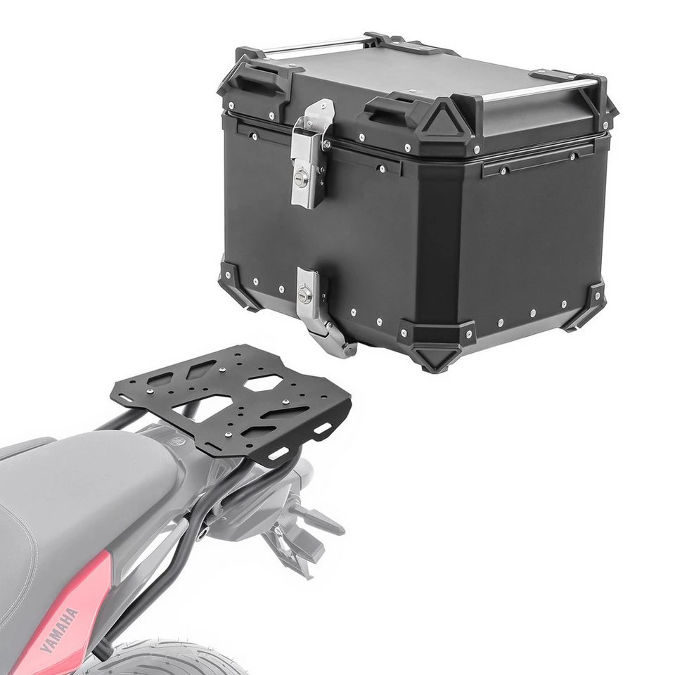 Bagtecs XB45 Topcase Set Aluminium Gepäckbrücke Yamaha Tracer 7 2021-2024