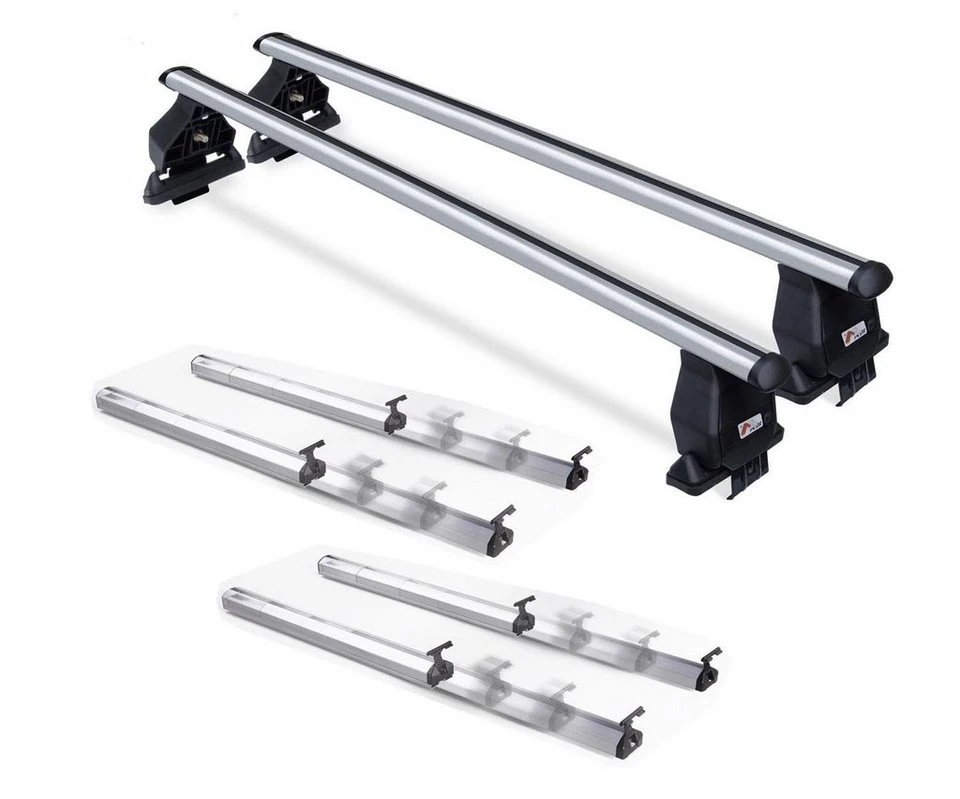 VDP Tema Fix&Slide Duo Dachträger Audi A4 2001-2004 Aluminium 112 cm