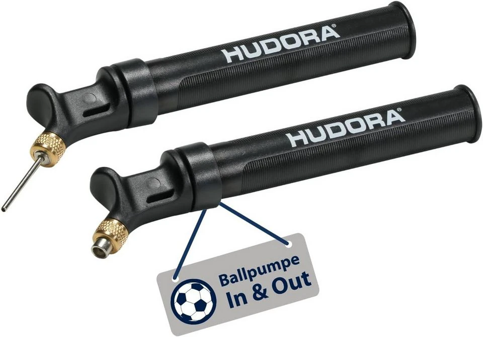 Hudora Handpumpe Ballpumpe In & Out 19 x 4 cm ABS-Kunststoff
