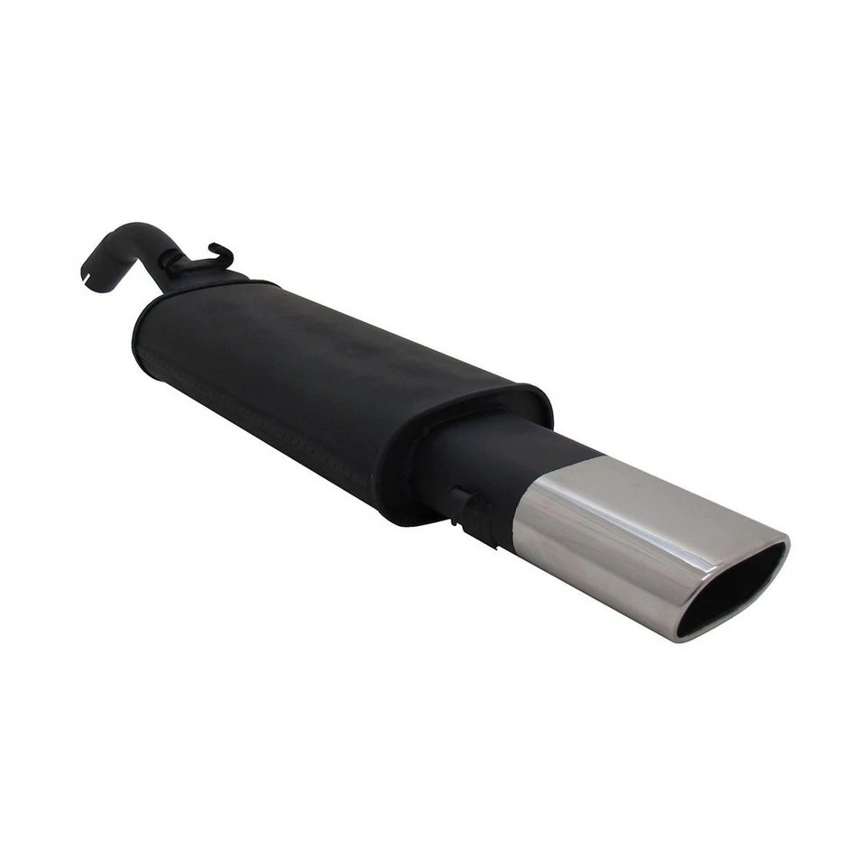 OMAC Novus Sportendschalldämpfer VW Golf II 19E 135x75mm Edelstahl-Endrohr EG-Genehmigung