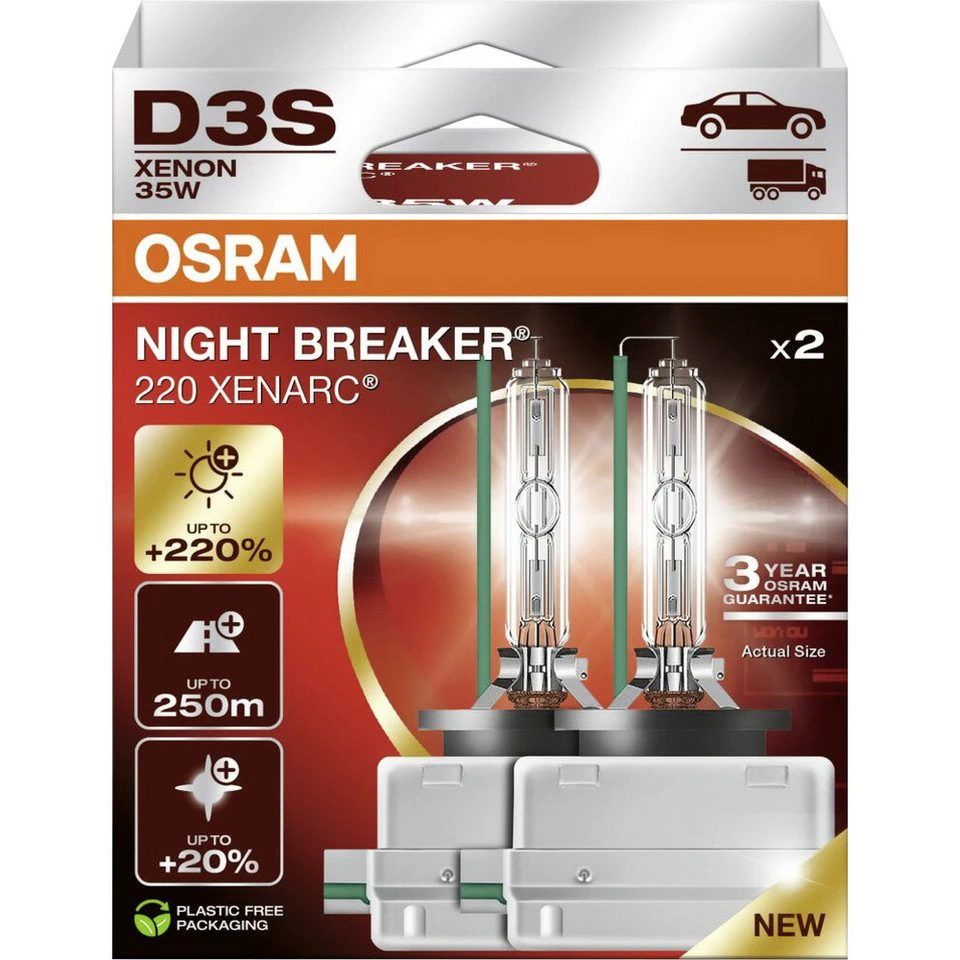 Osram XENARC NIGHT BREAKER 220 66340XN2-2HB D3S Xenon Leuchtmittel