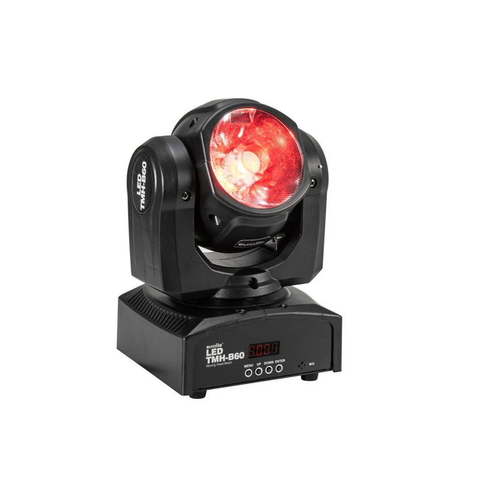 EUROLITE TMH-B60 Moving-Head Beam LED Scheinwerfer 60 W RGBW 2°
