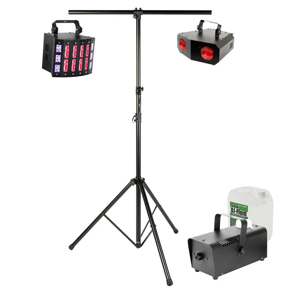 lightmaXX Party Light 4 Set LED Scheinwerfer DMX