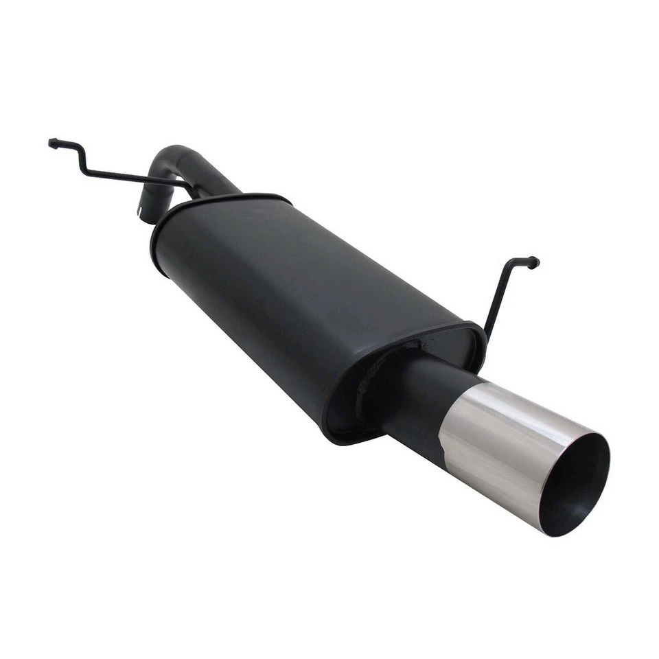 OMAC Novus Sportendschalldämpfer Ford Fiesta MK7 JA8 1x90 mm Edelstahl-Endrohr EG-Genehmigung