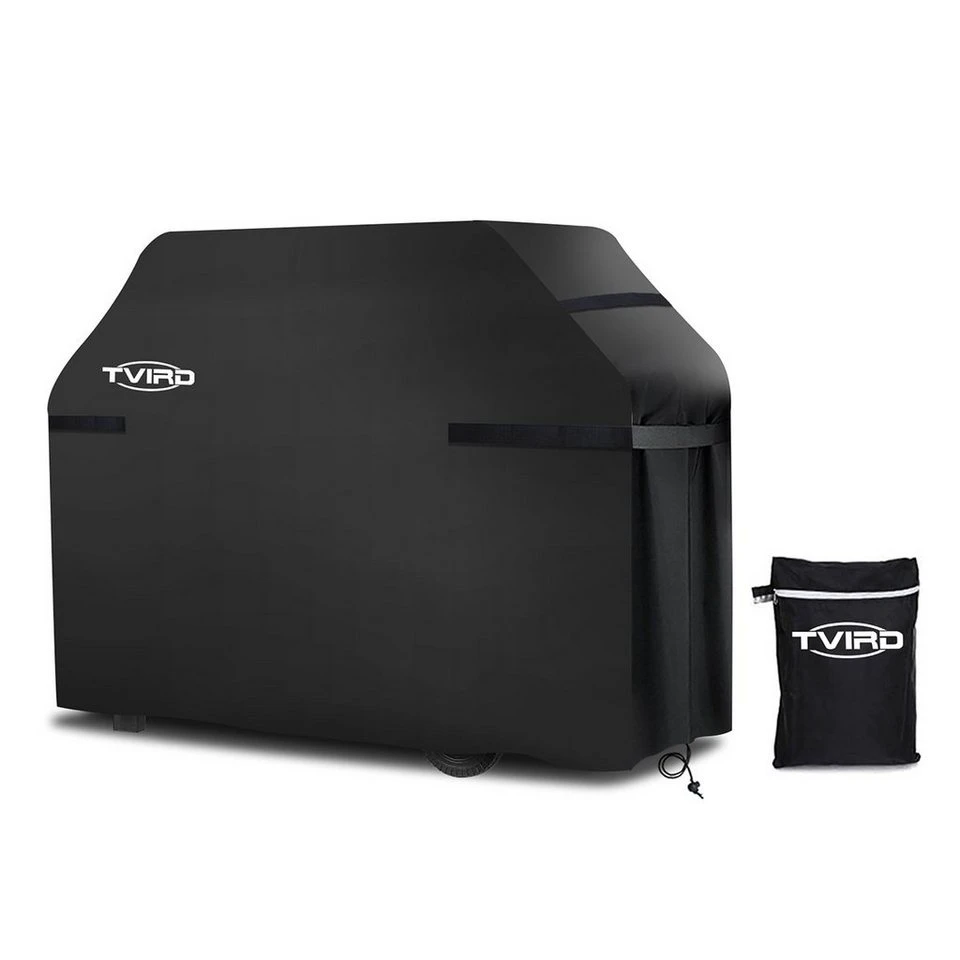 TVIRD Grillabdeckung 420D-Oxford schwarz 170 x 61 x 117 cm