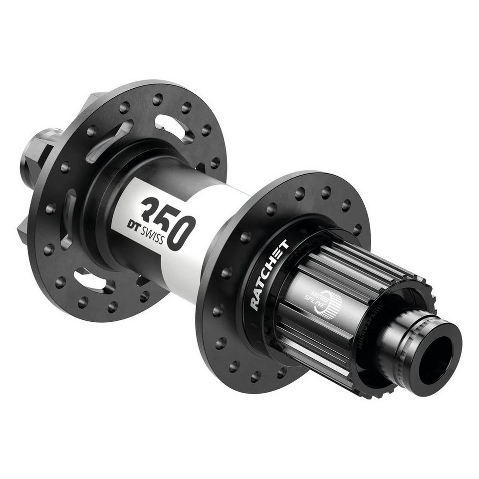 DT Swiss Hinterradnabe 350 MTB DB 148/12mm TA Bo., IS 6-b, 28L, Shim. 12 L.