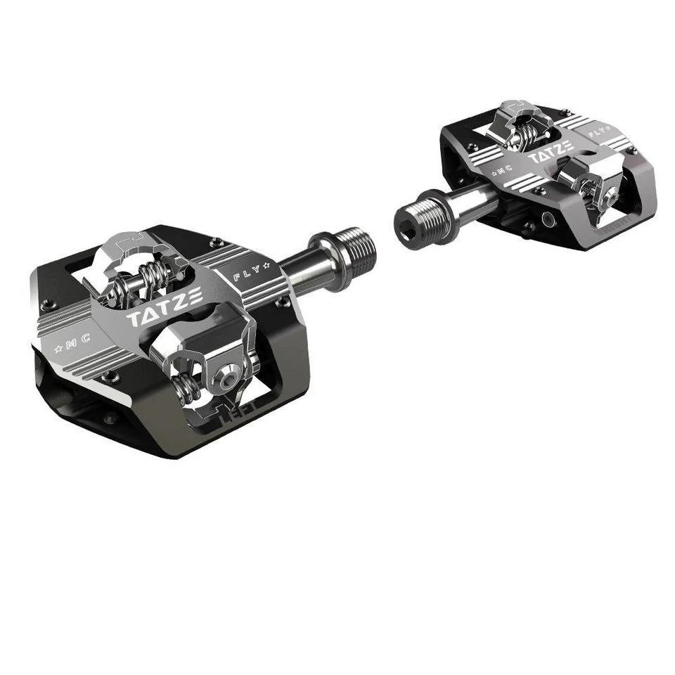 Tatze Pedal MTB MC-FLY SPD Q-Faktor 55mm CNC Alu-Käfig CrMo-Achse