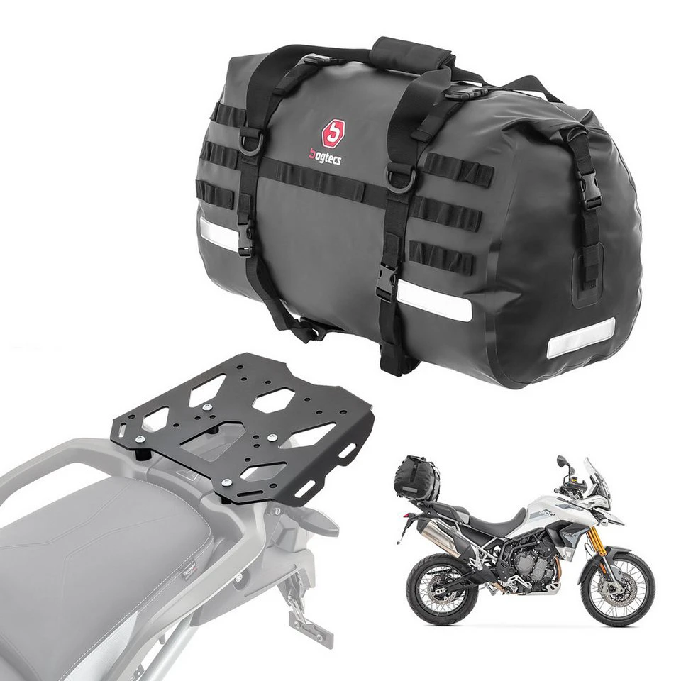 Bagtecs Topcase Set Gepäckbrücke Hecktasche Triumph Tiger 1200 GT Pro 22-25 XB5