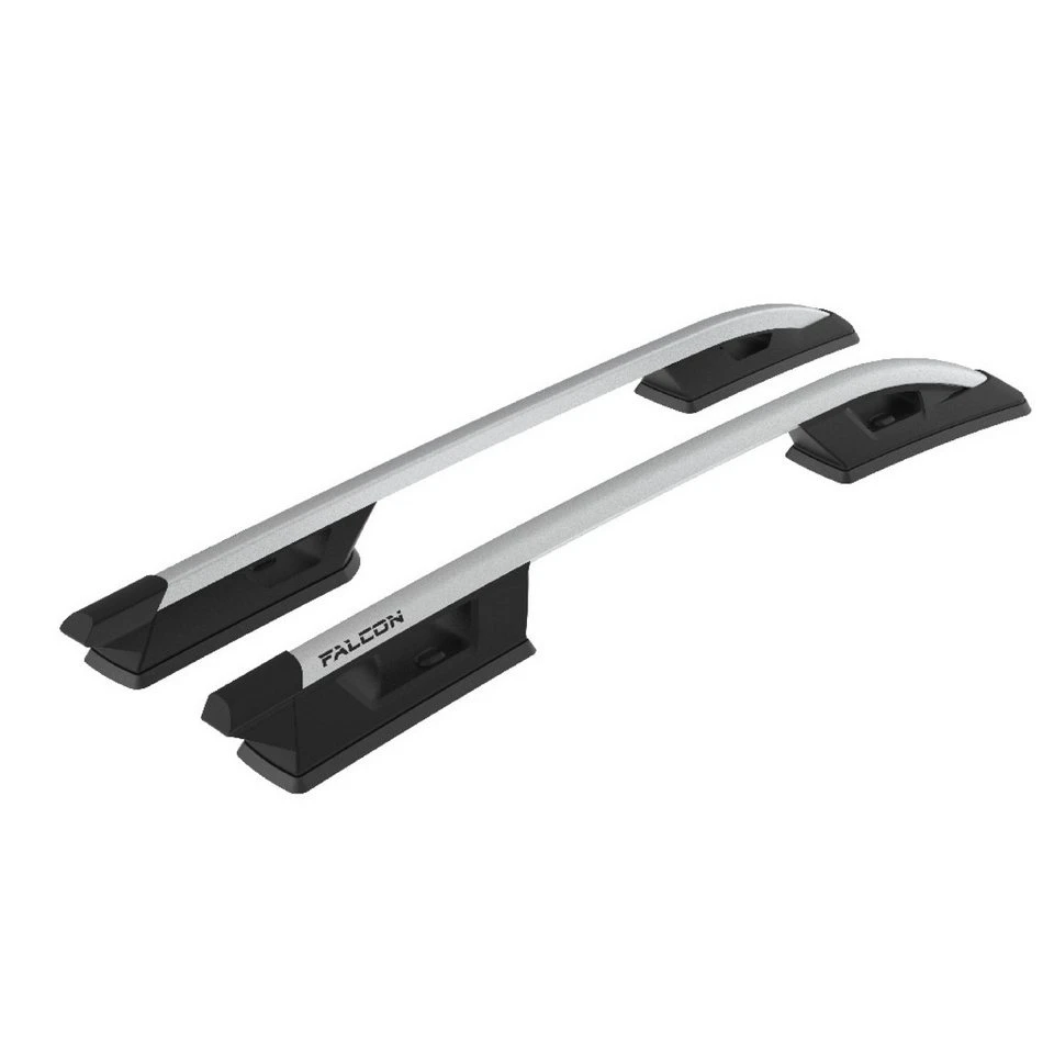 TURTLE Falcon Dachleiste kompatibel mit Mitsubishi L200 Mk4 2006-2014 Grau Schwarz