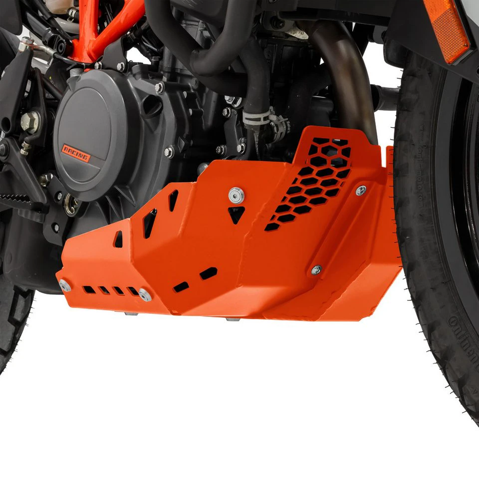 ZIEGER Motorschutz KTM 390 Adventure Mono schwarz Aluminium 3 mm