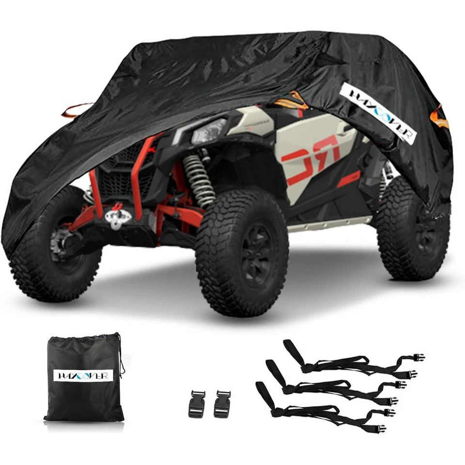 LuxusKollektion Autoplane UTV-Abdeckung wasserdicht 300D Denier-Oxfordgewebe Polaris RZR Yamaha