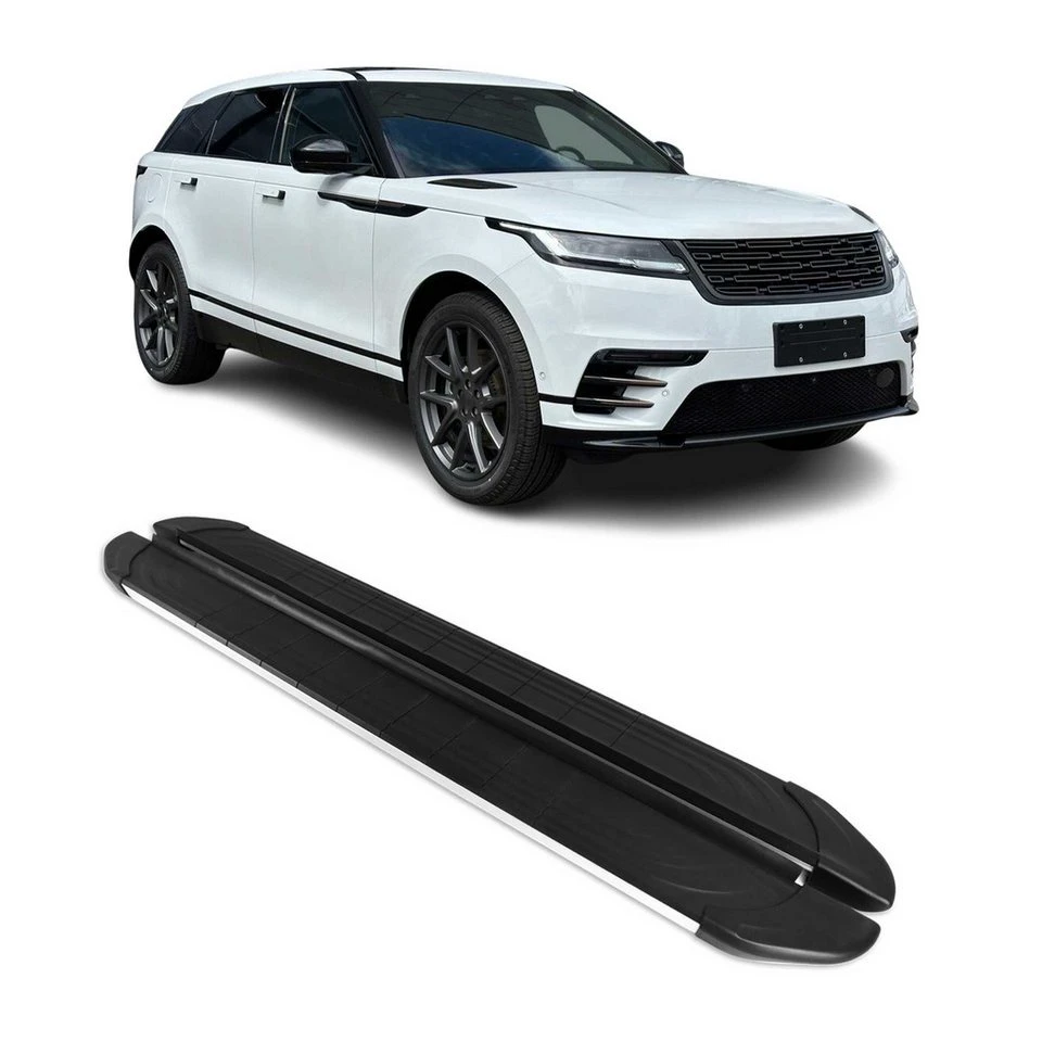 OMAC Trittbretter Seitenschweller Range Rover Velar 2017-2025 2-teilig rutschfest