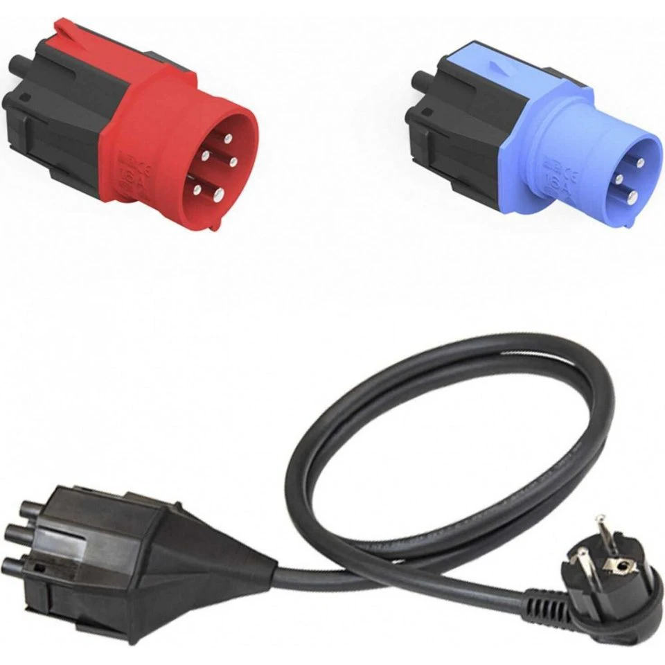 NRGkick Steckeraufsatz Set Standard (EU) Adapter Reiseadapter für EU-Steckdosen