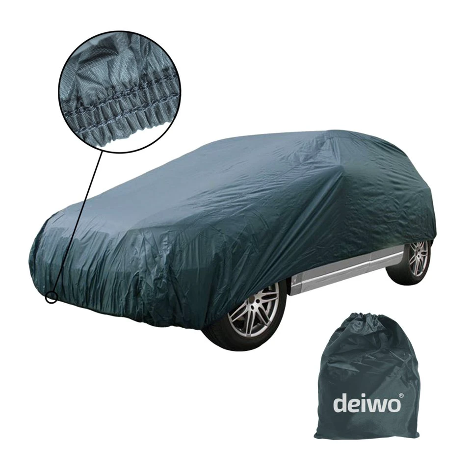 deiwo Ganzgarage Auto Garage M für Kleinwagen 432 x 165 x 119 cm Midnight Olive