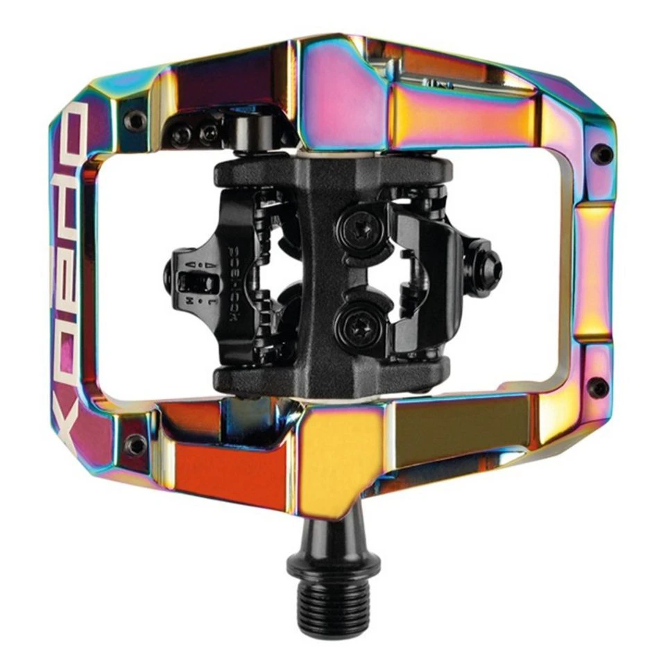 XPEDO Pedal Clipless GFX XGF04AC oil slick 9/16" 1 Paar