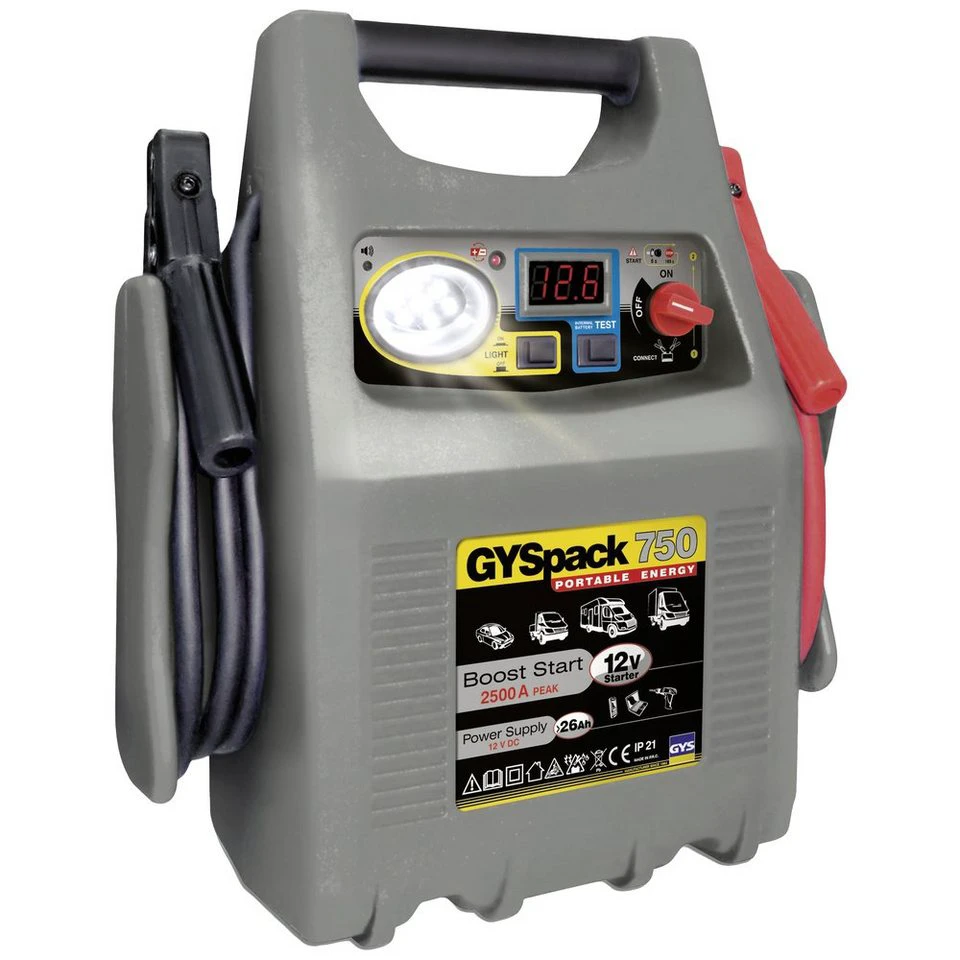 GYS Gyspack 750 Schnellstartsystem 026179 12 V 750 A Energiestation