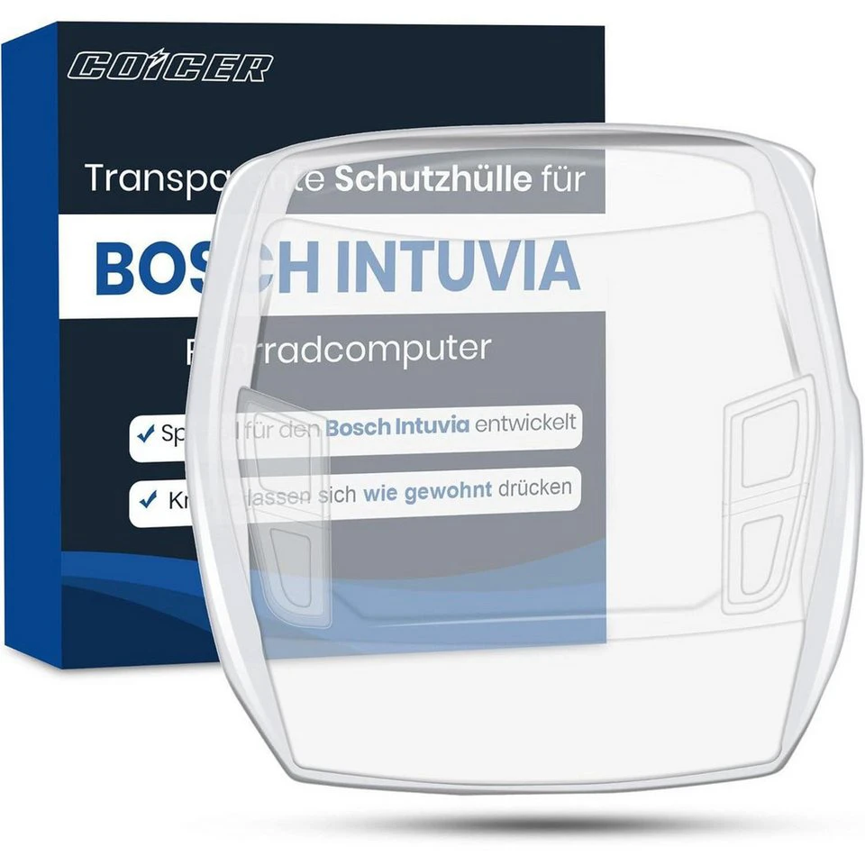 Coicer Hartschalen Schutztasche Bosch Intuvia Displayschutz transparent wasserdicht