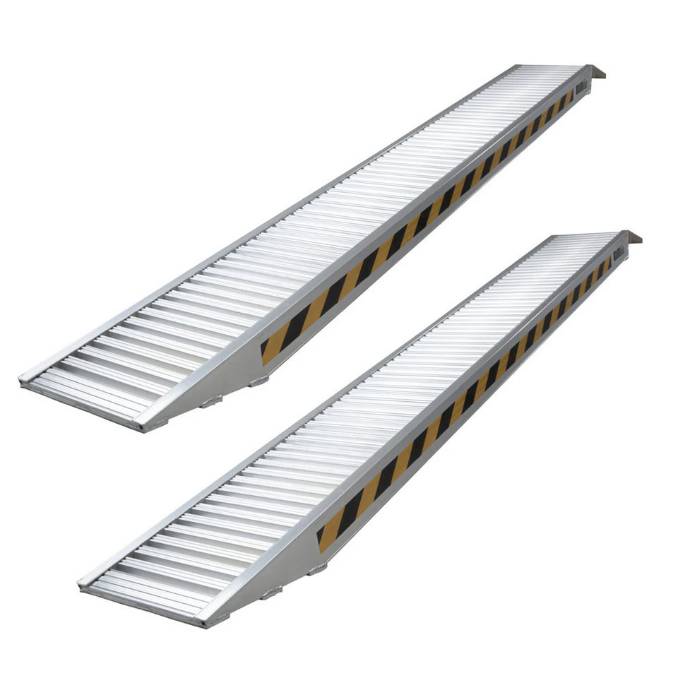 TRUTZHOLM Auffahrrampen 265 cm Aluminium 3300 kg/Paar 35 cm breit geriffelt