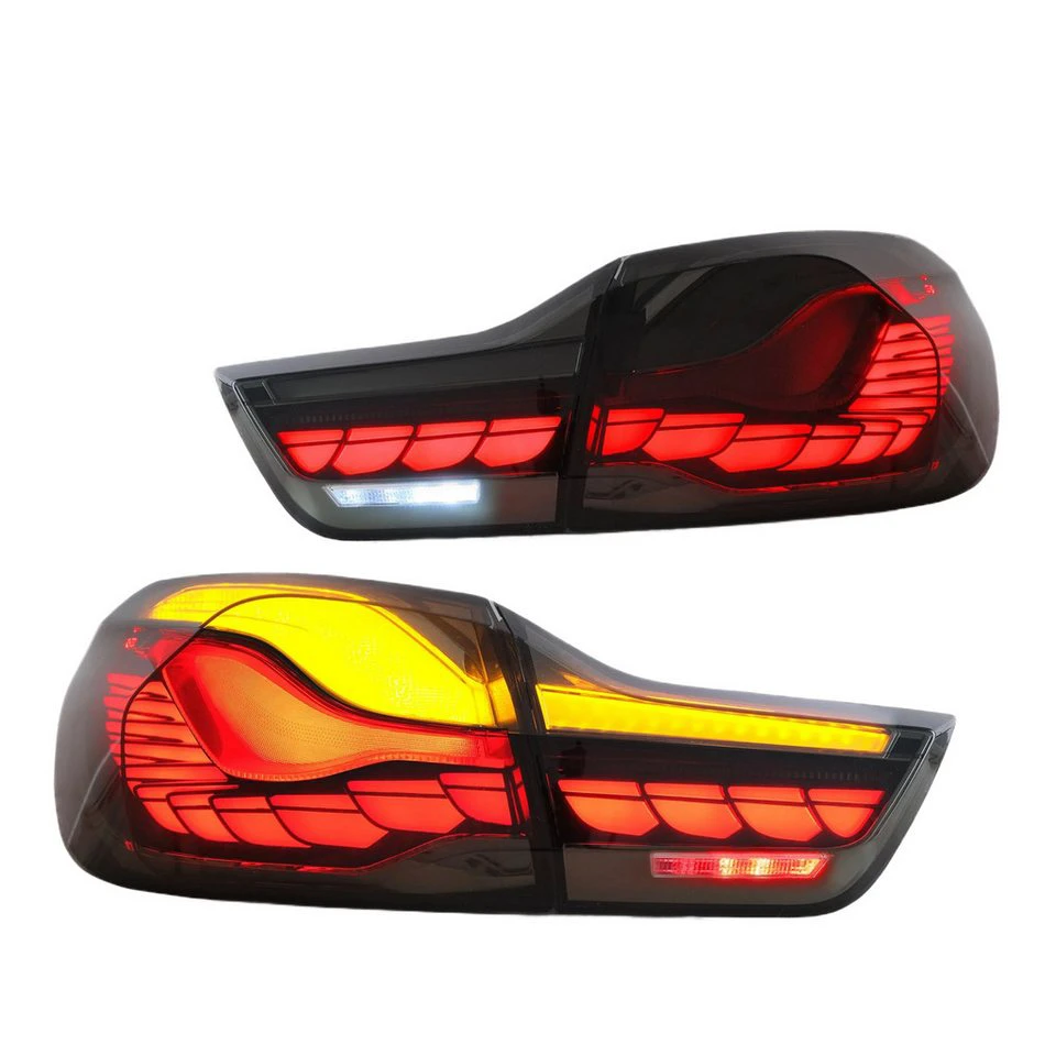 LLCTOOLS Rückleuchte LED BMW 4er F32 F33 F36 F82 rot E-Prüfzeichen dynamischer Blinker