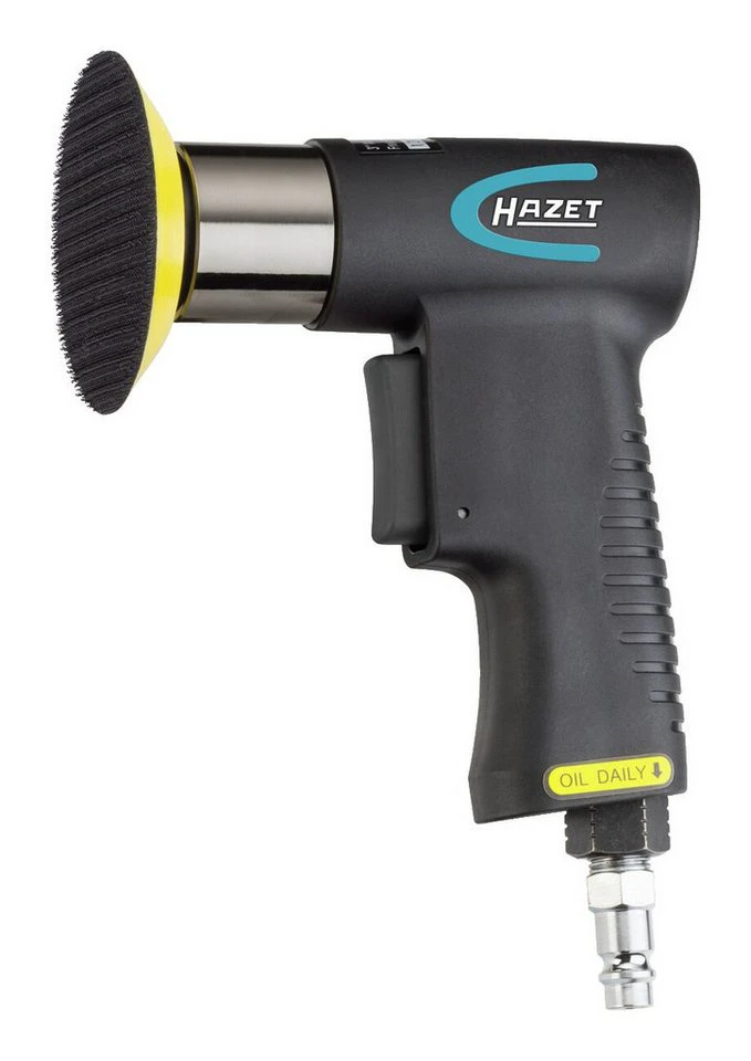 HAZET Mini-Poliermaschine 9033 N-9 Druckluft-Set für Ausbesserungsarbeiten