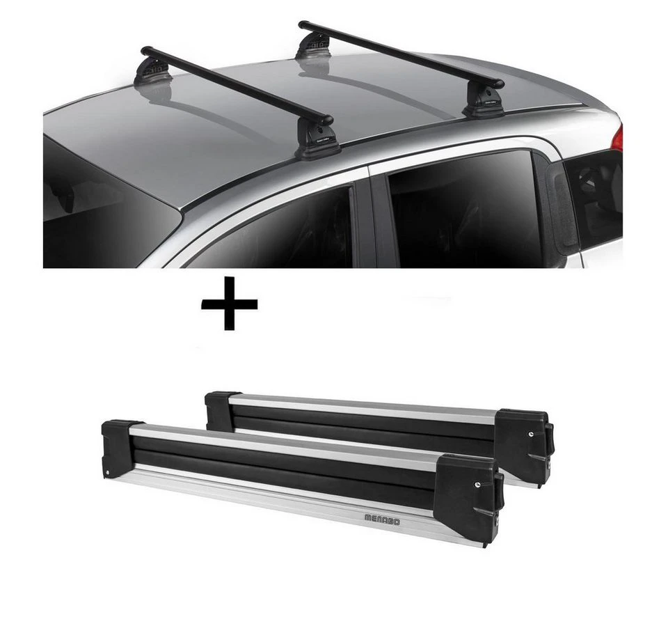 VDP Skiträger YELO mit Dachträger EVO Stahl Mercedes CLS C219 4 Türer 2004-2010