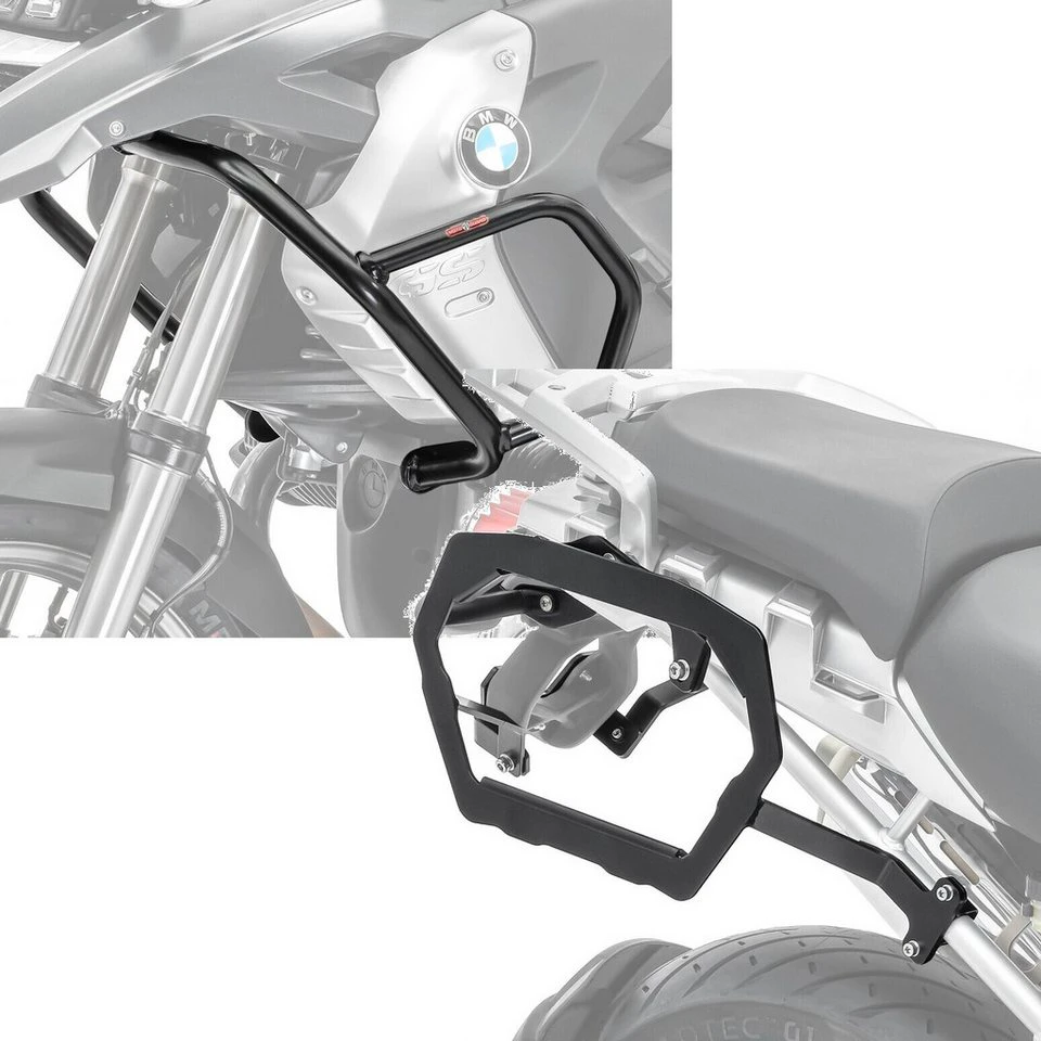 Motoguard Motor-Schutzhülle Set Verkleidungsschutzbügel Kofferträger S7