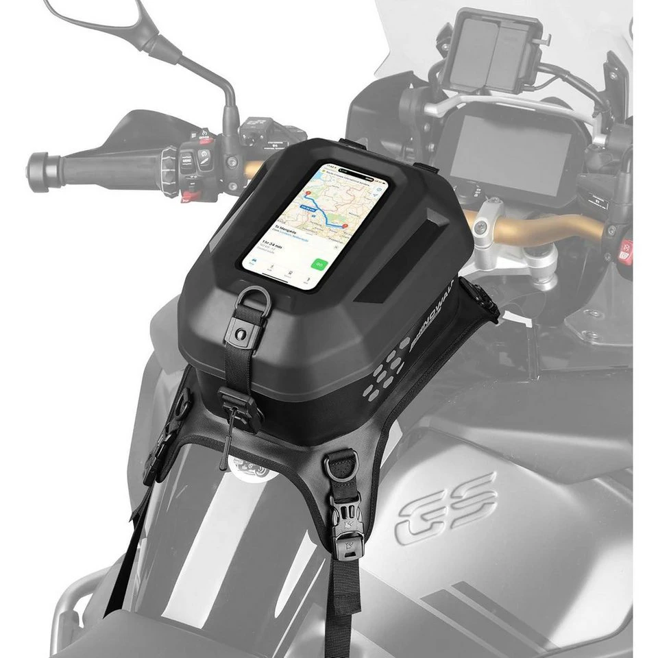 LuxusKollektion Tanktasche Motorrad 5,6 L wasserdicht Touchscreen